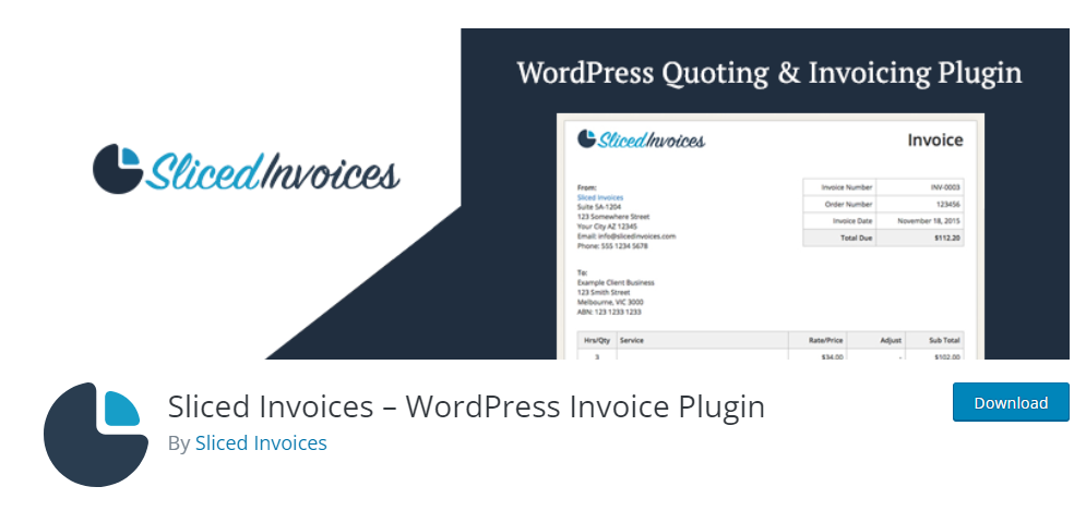 wordpress invoice plugin