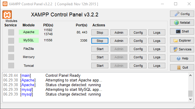 cara membuat database phpmyadmin
