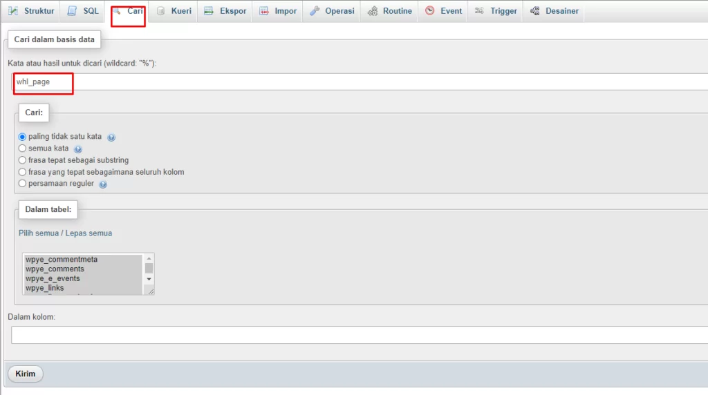 cara ganti url wordpress