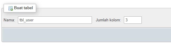cara membuat database phpmyadmin